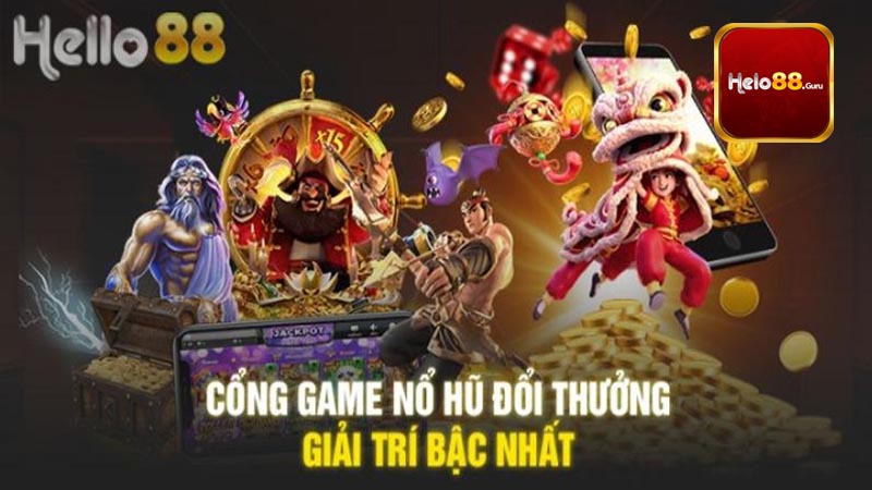 Nổ hũ Helo88 sở hữu đa dạng các tựa game slot