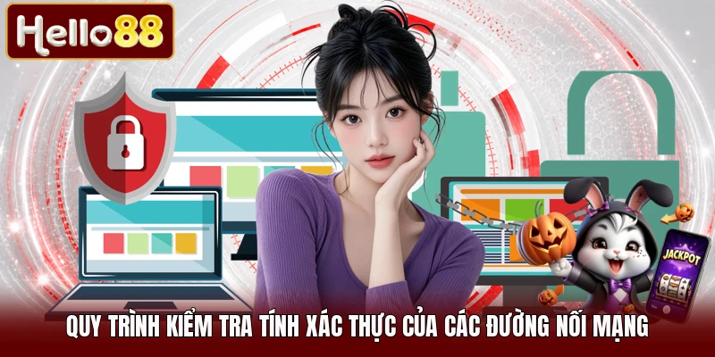Quy trình kiểm tra tính xác thực của các đường nối mạng